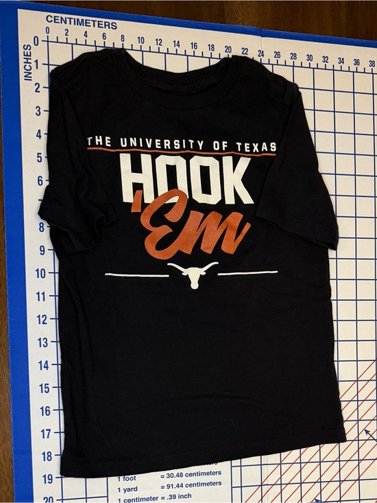 Gen2 Other - University of Texas 'Hook 'Em' Black & Burnt Orange Kids Tee